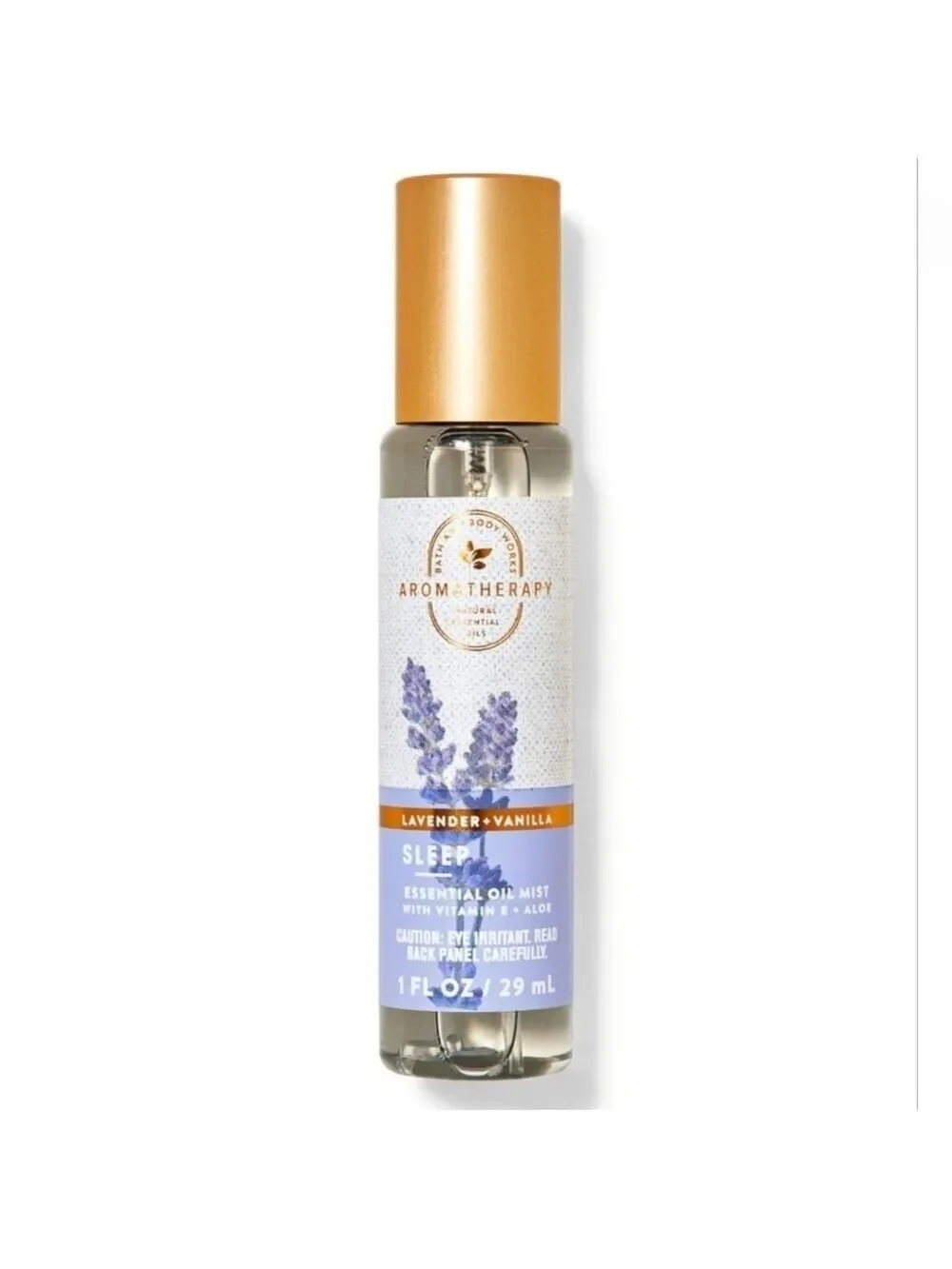 LAVENDER VANILLA AROMATHERAPY ESSENTIAL OIL MIST ROLL ON